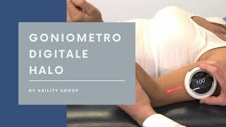 Goniometro e Inclinometro Digitale Halo Medical Device  Ability Group [upl. by Chemaram]