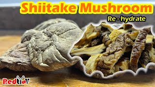 How to RehydratePrepare dried SHIITAKE MUSHROOM [upl. by Evalyn]