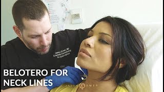 Belotero FILLER FOR Neck Lines  Tech Neck  Rejuvenation AntiAging  Los Angeles DR JASON EMER [upl. by Nomyar270]