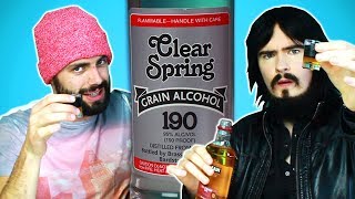 Irish People Try Americas Strongest Alcohol 95 190 Proof [upl. by Cris]