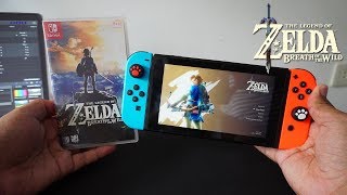 Zelda Breath of the Wild Nintendo Switch GAMEPLAY 1  jccaloy [upl. by Greysun]