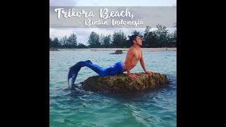 Trikora Beach Indonesia Merman Spotted [upl. by Laen]