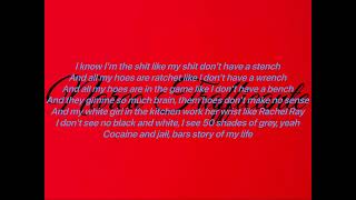 Kevin Gates  Narco Trafficante featuring Percy Keith Lyrics Video [upl. by Eaned682]