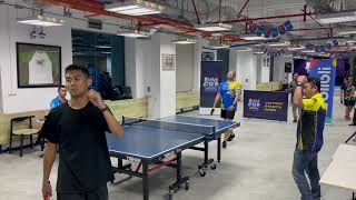 Blibli Cup Tenis Meja 2024  tiket com vs Bang Jago pingpong [upl. by Ahsilam]