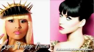 Nicki Minaj Feat Katy Perry  Super Bass Mashup [upl. by Llerrod]