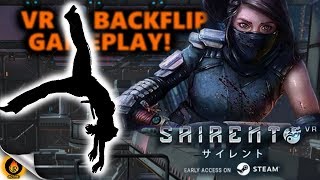 Uncut Skillful VR BACKFLIP GAMEPLAY  Sairento VR [upl. by Gerc126]