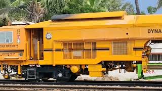 Dynamic Tamping Express 093X in Action  Indian Railways Track Maintenance  TransitGossip [upl. by Vasos]