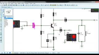 AM modulator with BJT transistor design and simulation [upl. by Htaeh9]