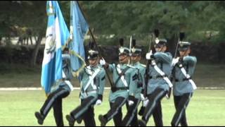 Honores a la Bandera Nacional de Guatemala [upl. by Amadeus]