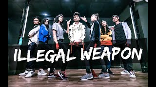 ILLEGAL WEAPON 20  Sanket Bidgar Choreography  Team Dancefit [upl. by Laroy]