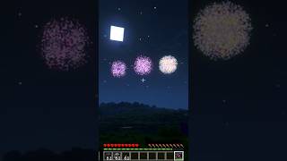 FEUERWERKSSHOW in Minecraft firework minecraft neostrics [upl. by Eignat614]