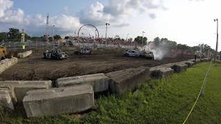 Waseca MN Midsize Demolition Derby 2024 Thursday Night [upl. by Mulvihill]