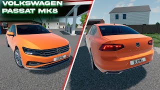 Volkswagen Passat Mk8  BeamNGdrive [upl. by Naamann]