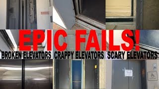 When Elevators FailA Compilation of Broken And Messed Up Elevators And Other Fails [upl. by Emelun]