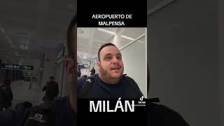 Aeropuerto de Malpensa en Milán [upl. by Henghold]