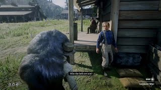 What Happens If John Brings The Legendary Animal To Pronghorn Ranch  RDR2 [upl. by Tteraj]