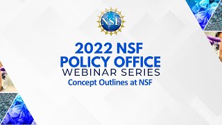 Concept Outlines at NSF [upl. by Warton788]