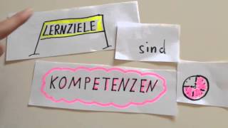 Kompetenzorientierte Lernzielformulierung [upl. by Kenzie]