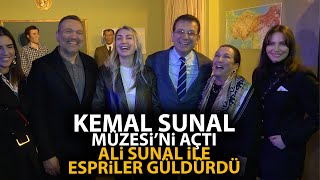 Ekrem İmamoğlu Kemal Sunal Müzesi açtı Ali Sunal ile esprileri herkesi güldürdü [upl. by Neom334]