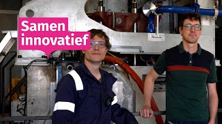 Wereldprimeur voor Koen zijn team met revolutionaire groene motor [upl. by Kirsteni152]