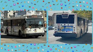 NJ Transit 10 BAYONNE JFK BLVD VIA PAMRAPO AVENUE NABI 41615 5886 [upl. by Eigriv407]