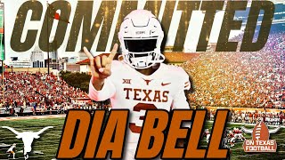 BREAKING 4Star QB Dia Bell COMMITS to Texas  Longhorns Football  Recruiting News [upl. by Yzus]