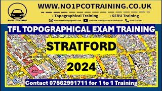 STRATFORD JANUARY 2024 TFL TOPOGRAPHICAL SKILLS TEST TFL EXAM TRAINING [upl. by Reisch263]