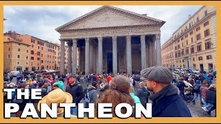 Visited the iconic Roman temple “The Pantheon” in Rome Italy [upl. by Starobin12]