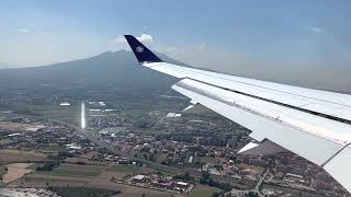 Air France flight AF1178 landing at Naples International Airport NAP  CDGNAP [upl. by Bennet]