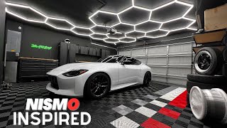 Transforming My TRASHED Garage Into A SHOWROOM Style DREAM Garage in 10 mins [upl. by Kcirdes118]