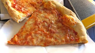 Ginos Pizza  Flatbush Avenue Pizzeria  Classic NYC Pizza Slice [upl. by Inan]