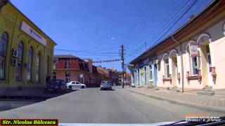 Driving in Lugoj Romania Str Oituz  Str Hezerişului Timelapse 2x [upl. by Eresed]