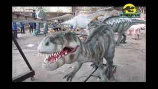 Life Size animatronic dinosaurs  Coelophysis  DWD0061 [upl. by Esojnauj]