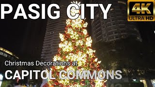 Exploring Pasig City Ortigas CAPITOL COMMONS 4k  Walking tour [upl. by Peadar]