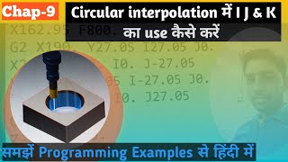 Circular Interpolation I J amp K use कैसे करेI G02 amp G03 Using Ijk vmc circularInterpolationIJK [upl. by Jenilee]