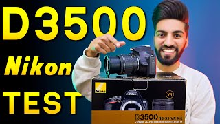 Nikon D3500 Photography amp Videography Test in Portrait PhotographyWedding Photos amp Photo Studio [upl. by Dimphia]