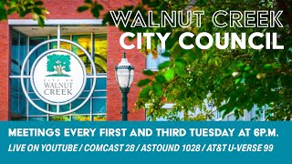 Walnut Creek City Council Closed Session [upl. by Mahoney654]