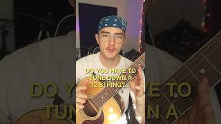 Do you have to tune down a 12 string guitar… guitar guitarist guitarplayer guitartalk [upl. by Teria840]