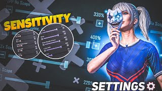 NEW UPDATE 34 🔥BEST SENSITIVITY CODECONTROL SETTINGS BGMIPUBG MOBILE  BGMI AFTER UPDATE 34 [upl. by Yrkcaz]