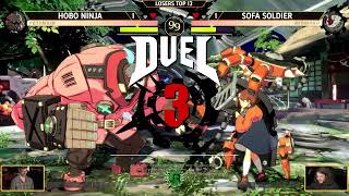 Hobo Ninja Potemkin vs Sofa Soldier Bedman  FGC Meetups 83 LOSERS TOP 12  GGST [upl. by Fernandina]