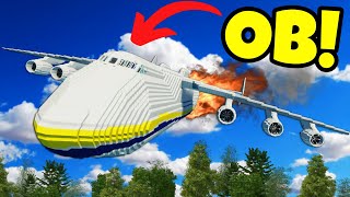 OB Caused Our Plane to EXPLODE and Crash in Stormworks Multiplayer [upl. by Aihsia861]