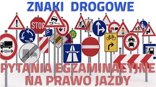 🔶🔵Znaki drogowe 🔵🔶Pytania egzaminacyjne na prawo jazdy 2021🔶🔵 [upl. by Oiluarb]