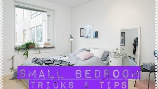 How To Arrange a Small Bedroom  DIY Tricks amp Tips  Tiny Bedroom Decor Ideas [upl. by Teiluj]