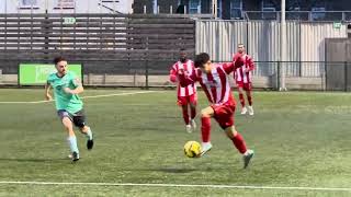 ⚽️ New Salamis FC 🔴 32 🟢 Enfield FC  Isthmian North Mon01Jan24 GOALS [upl. by Nirehtac]