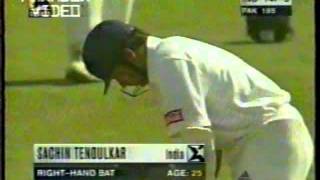 Shoaib Akhtar  Consequtive Yorkers to Dravid amp Sachin [upl. by Alaecim]