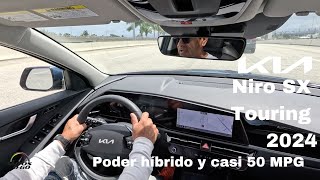 Kia Niro SX Touring 2024 Test Drive express en una escala en Miami [upl. by Heater]