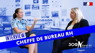 INTERVIEW  CHEFFE DE BUREAU RH DE LA GENDARMERIE NATIONALE [upl. by Ezarra]