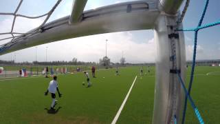 Training Torschuss am Deutschen Fußball Internat [upl. by Hyrup]