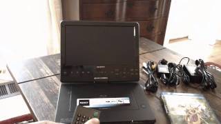 Sony Portable Bluray DVD Player [upl. by Einhpets]