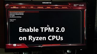 How to enable TPM in BIOS on Motherboard  ASUS SUPPORT [upl. by Sevy]